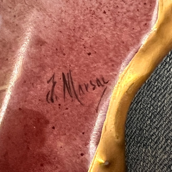 Limoges France Floral oblong dish - Picture 3 of 3